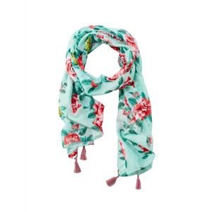 NEW TWO'S COMPANY women's floral scarf in mint